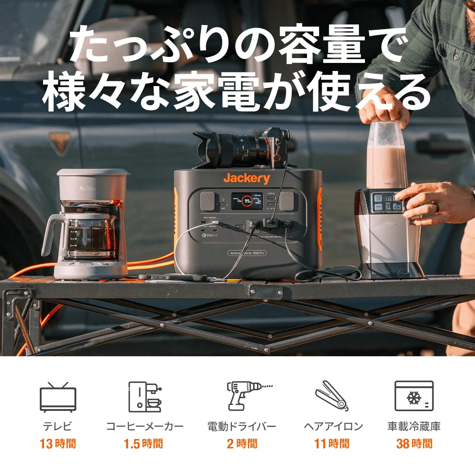 Jackery ããŒã¿ãã«é»æº 1000 Pro - Image 8