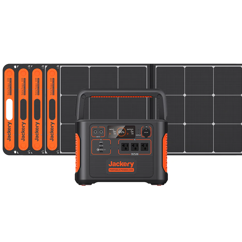 Jackery Solar Generator 1500 ポータブル電源 ソーラーパネル セット - Image 11