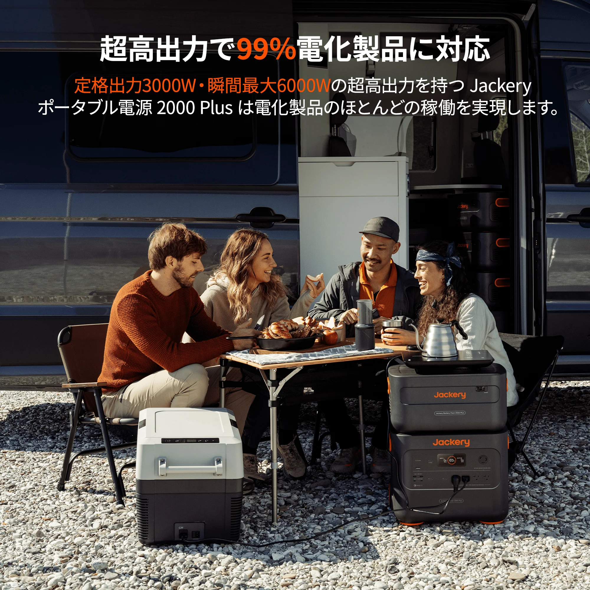 Jackery ポータブル電源 2000 Plus - Image 5