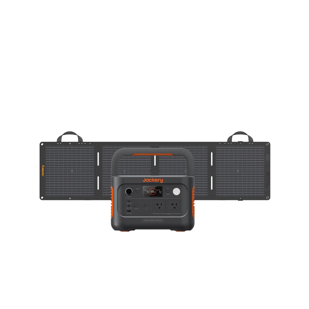 Jackery Solar Generator 600 Plus 100 Mini ポータブル電源 ソーラーパネル セット
