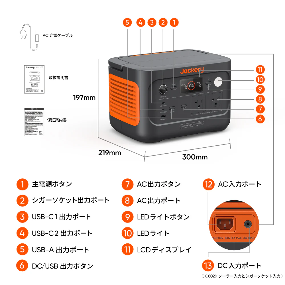 Jackery Solar Generator 600 Plus 100W ポータブル電源 ソーラーパネル セット - Image 5