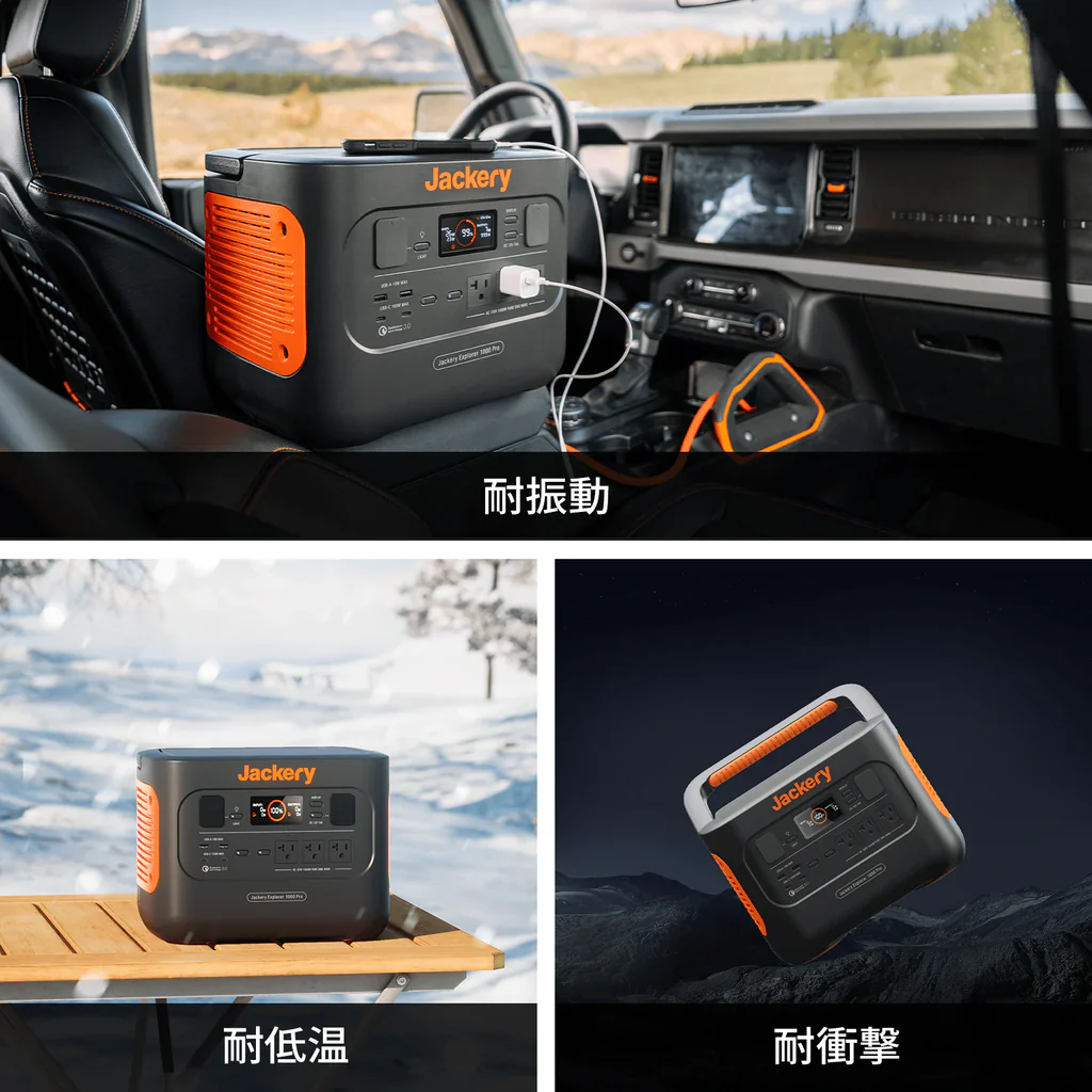 Jackery Solar Generator 1000 Pro 100W Mini ポータブル電源 ソーラーパネル セット - Image 6