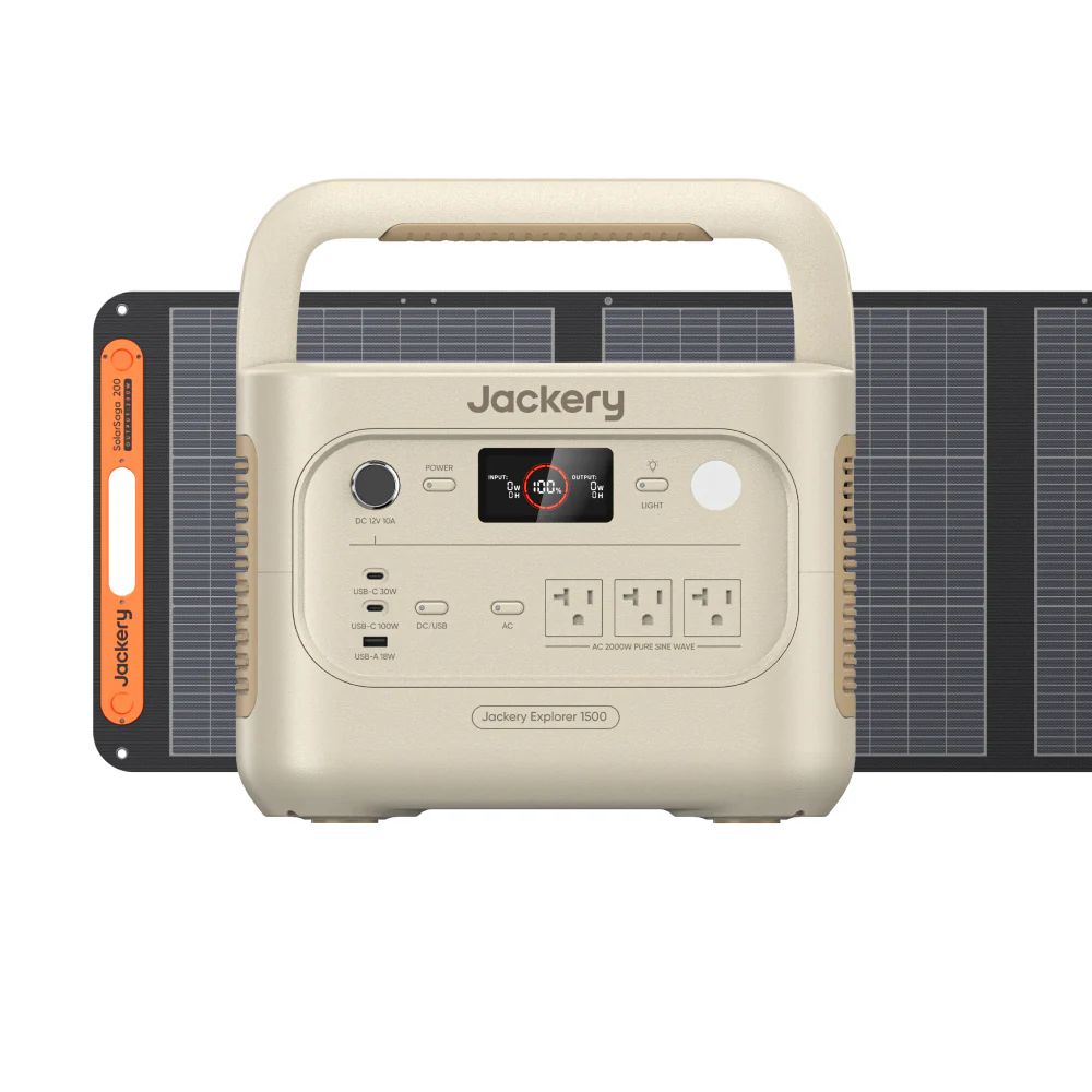 Jackery Solar Generator 1500 New ポータブル電源セット - Image 16