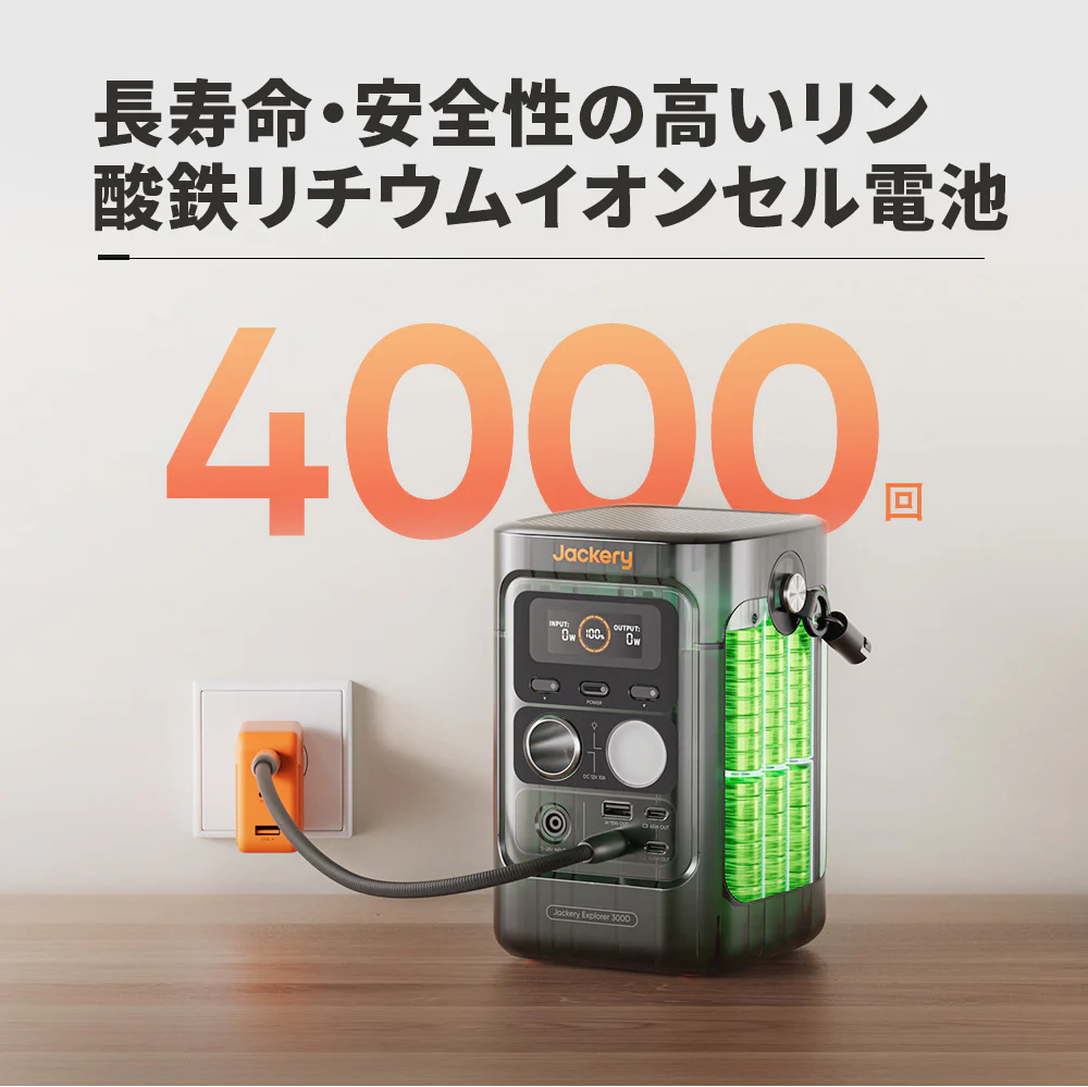 Jackery ポータブル電源 300D - Image 7