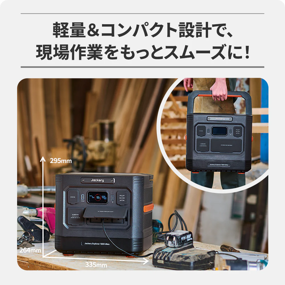 Jackery Solar Generator 1500 Ultra 200W ポータブル電源 ソーラーパネル - Image 5
