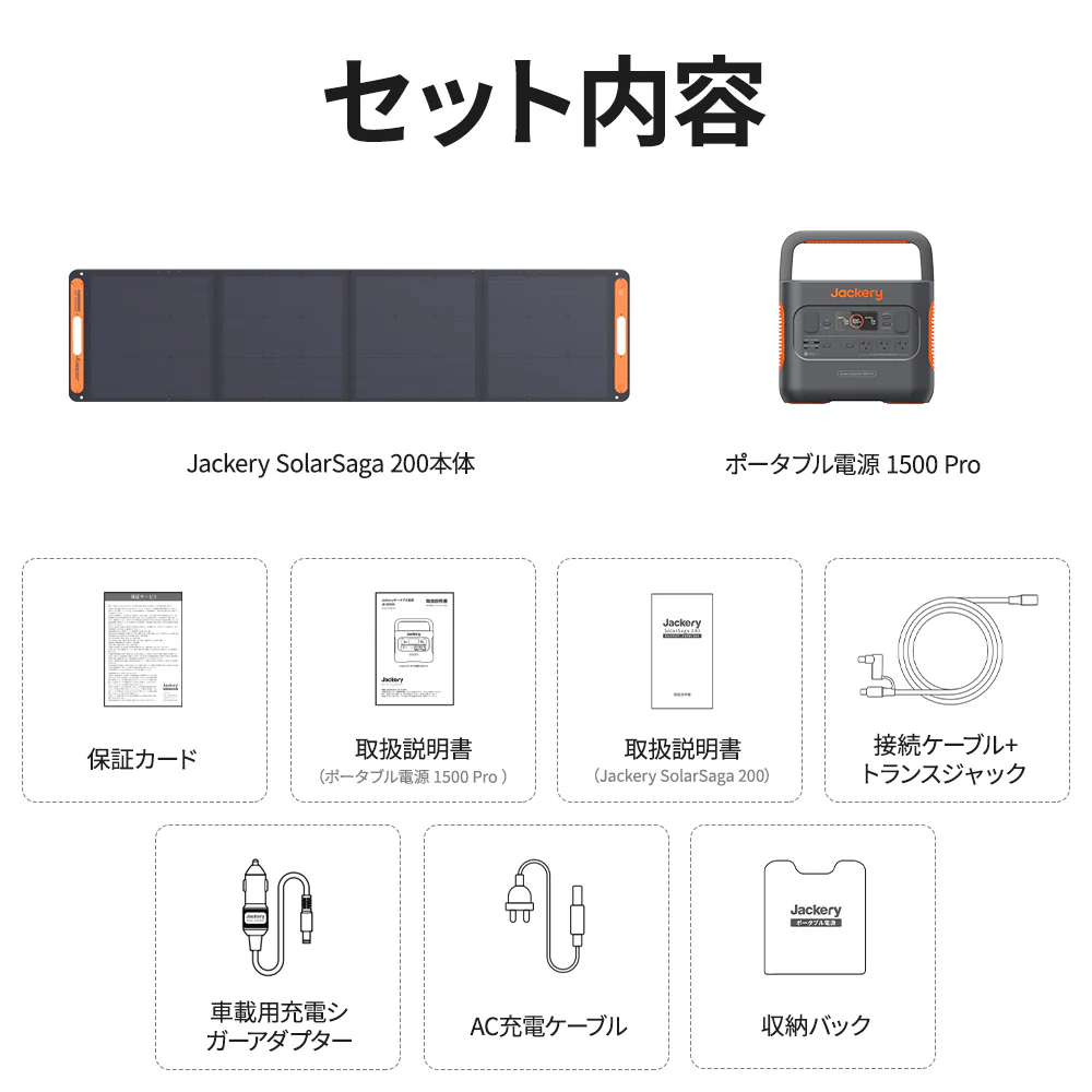 Jackery Solar Generator 1500 Pro ポータブル電源 ソーラーパネル セット - Image 14