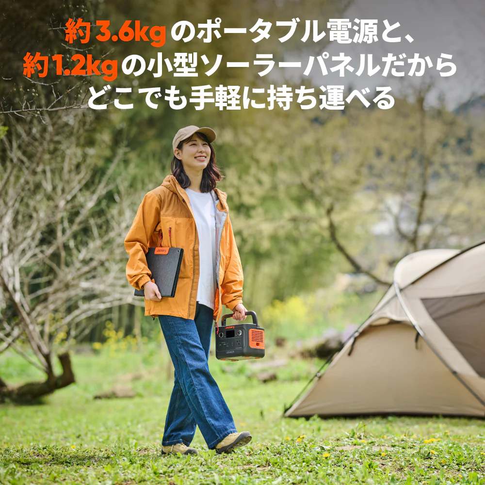 Jackery Solar Generator 240 New 40 Mini ポータブル電源 ソーラーパネル - Image 4