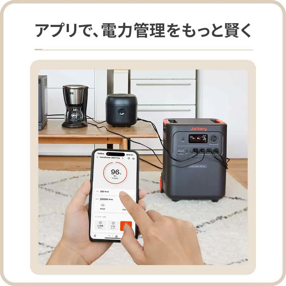 Jackery Solar Generator 3600 Plus ポータブル電源 セット - Image 10