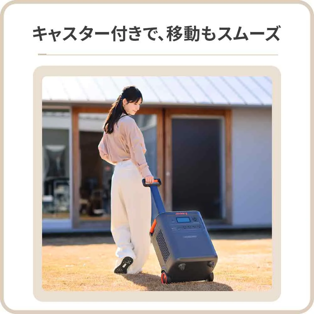 Jackery Solar Generator 3600 Plus ポータブル電源 セット - Image 5