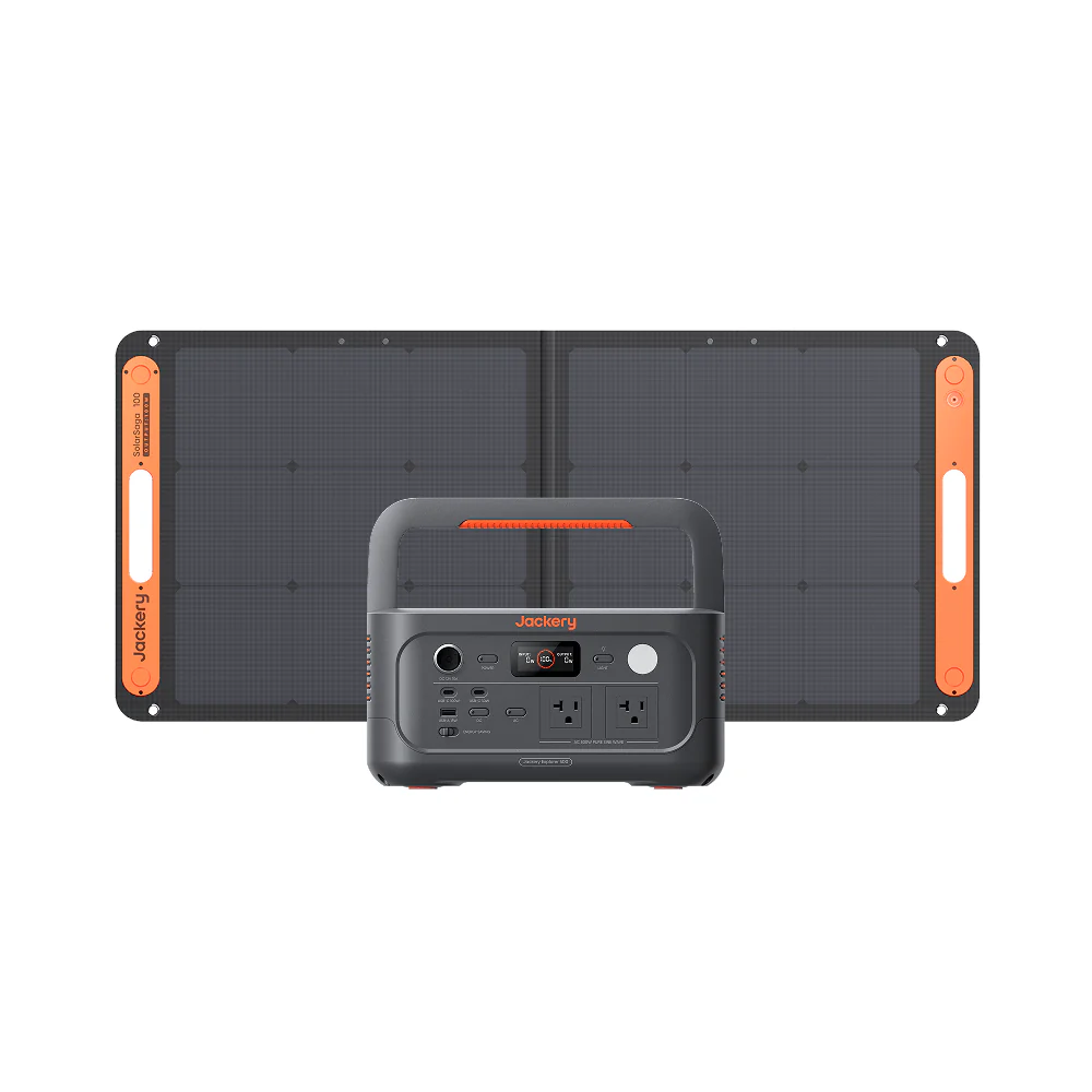 Jackery Solar Generator 500 New 100W ポータブル電源 ソーラーパネル