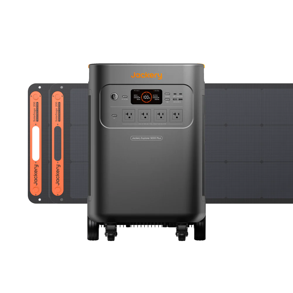 【予約販売・6月上旬順次発送】Jackery Solar Generator 5000 Plus ポータブル電源 セット